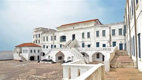 Cape Coast Castle in Central Region